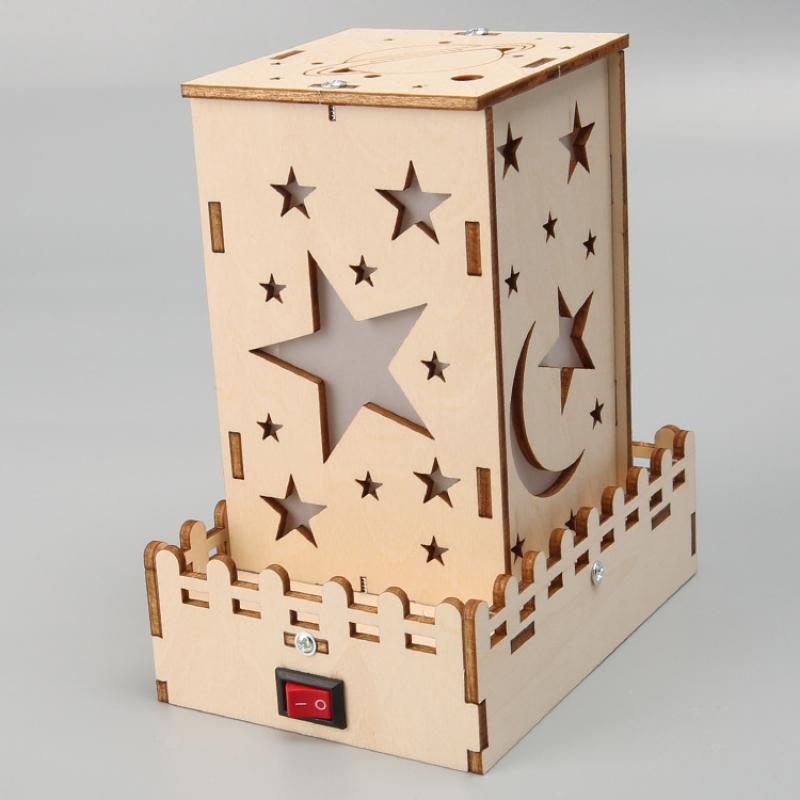 Science And Technology Experiment Small Making Toys Children's Small Inventions Colorful Stars And Stars Kindergarten Students Handmade DIY