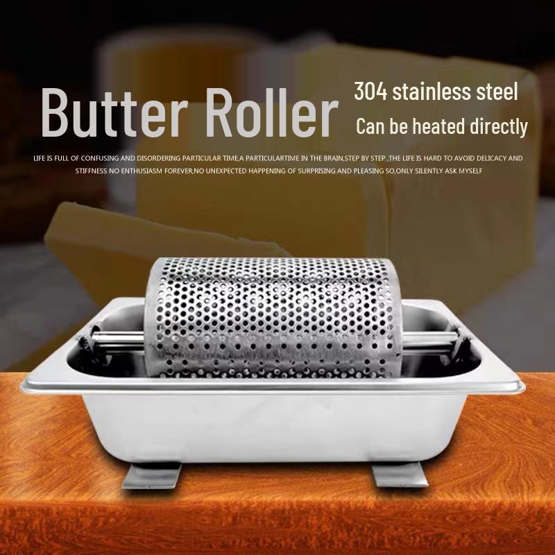 304 Stainless Steel Butter Roller for Hamburger Shops