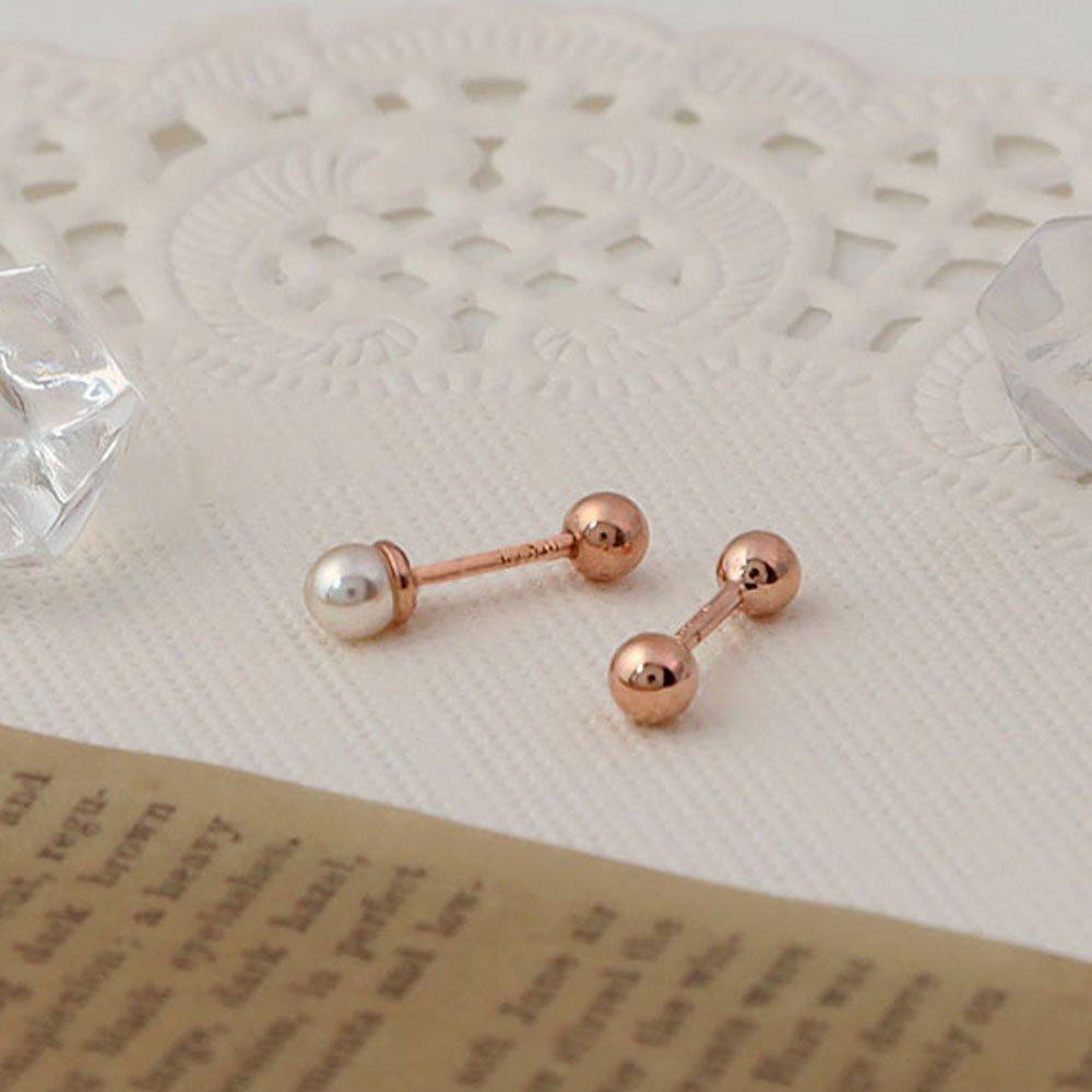 [1+1] 14K Gold Filled Pin Basic Ball Piercing (Single Side Sold)