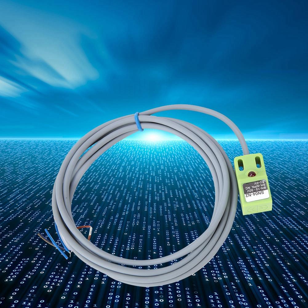 4mm Inductive Proximity Sensor Detection Switch (SN04 N2 DC10 30V NPN NC)