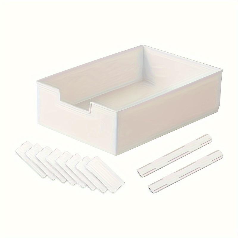 1 Stück Aufbewahrungsbox für Schienen, Schrank-Unordnung Aufbewahrungsbox, Schlafzimmer Unterwäsche Schubladen-Typ Aufbewahrungs- und Organisationsbox