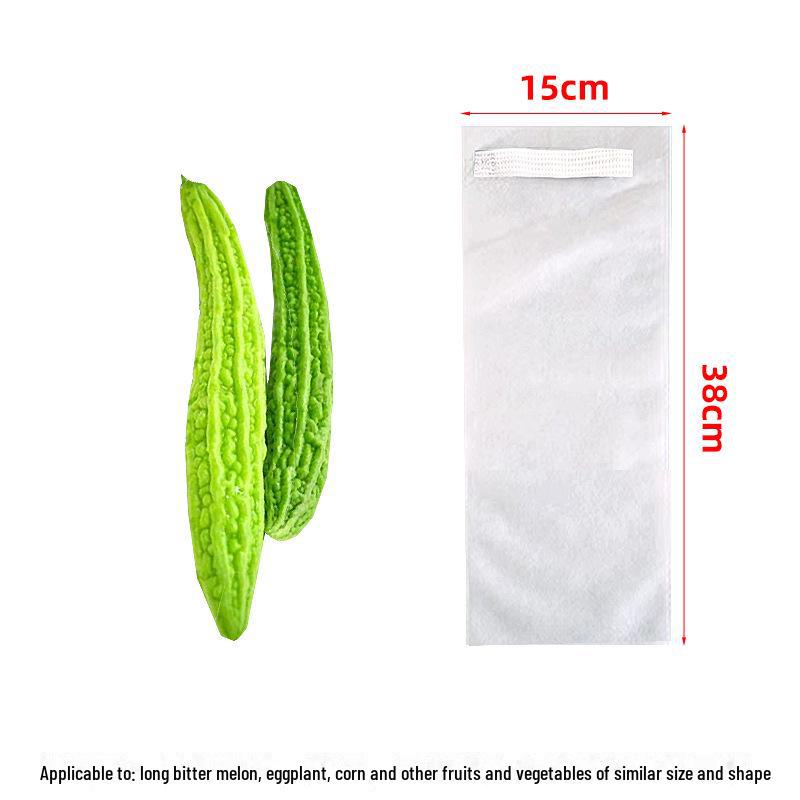 Non-Woven Outdoor Fruit Protection Bags for Grapes, Bitter Melon & Loofah - Anti-Fruit Fly