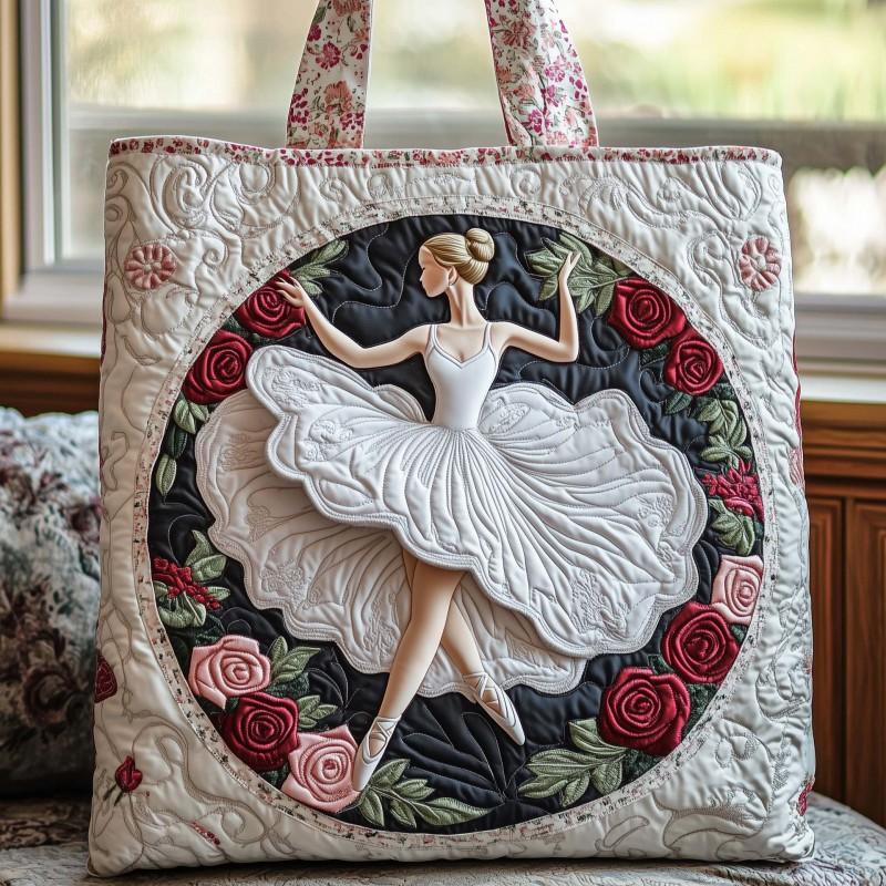 Girls Fashion Tote Bag Digital Print Quilted Shoulder Medium Size Street Style