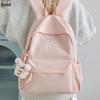 2025 Cute Bow Korean Style Backpack for Girls - Perfect for Junior High School Students
