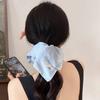 Large Square Hair Ties Elastic Hair Rope Fashion Ponytail Hair Loop  Women Girl