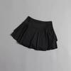 2024 Damen High-Waist Fake Zweiteiliger Yoga-Shorts-Rock – Sommersport-Fitness- und Laufbekleidung