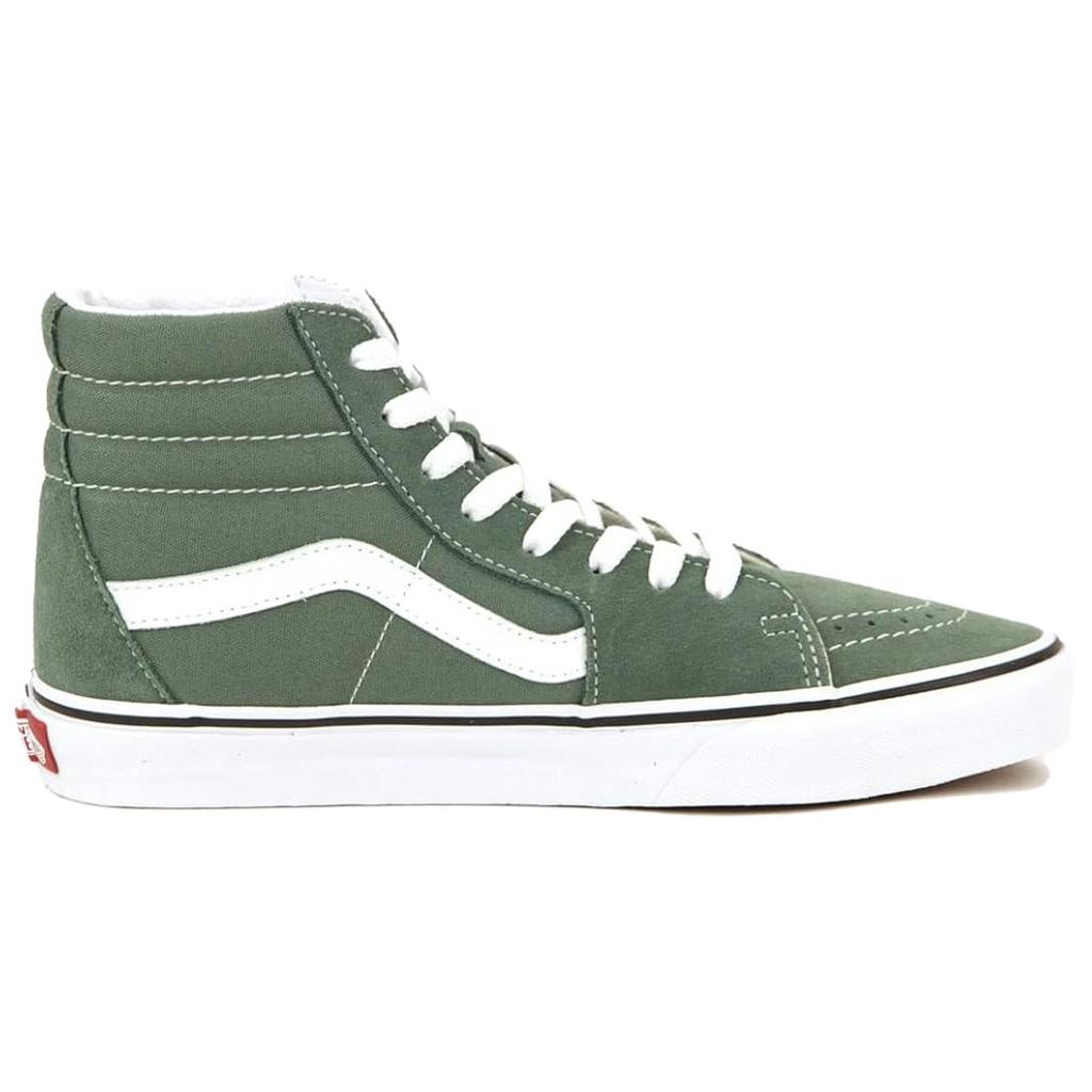 Vans Sk8 Comfortable Versatile Durable Lightweight High-Top Canvas Shoes Unisex Sneakers Green VN000CTB4U7