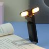 Okuma Usb Kitap Işıkları Taşınabilir Kitap Klipsi Gece Işıkları Led Şarjlı Kısılabilir Yatak Odası Göz Koruma Klipsi 360° Döndürülebilir Led Kitap Lambaları