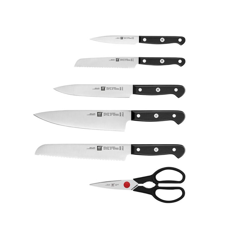 Henkel Zwilling GOURMET Self-Sharpening Knife Block White 7P (Tax Included)