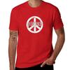 Peace T-Shirt Graphic Shirts Summer Top Hippie Clothes Tees Mens T Shirt
