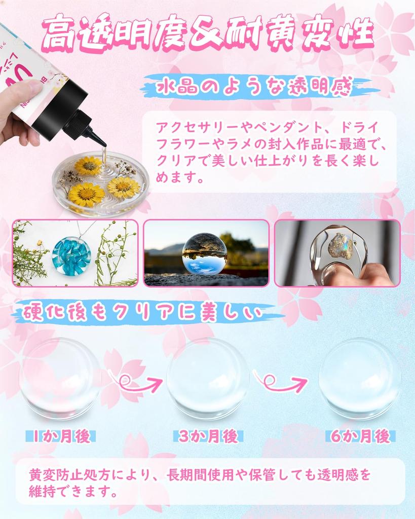 BUTIRESIN UV Large Highly Clear Hard Wide Range of Applications and Includes Operation Accessories Resin, 1000g, Capacity, Transparent, Fast-Curing,