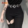 Fashion Waist Chain Belt For Women Gold Silver Color Metal High Quality Waistband Dress Lady Luxury Designer Brand Belt DT016