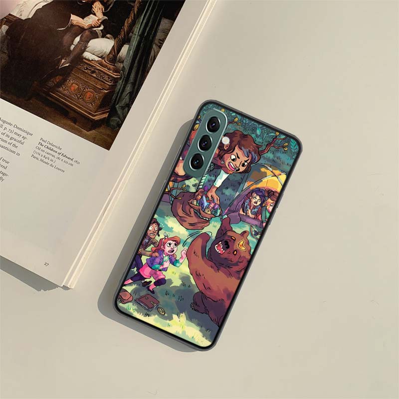 

L-Lumberjanes Phone Case for Samsung A54 A14 A24 A34 A17 A37 A57 A55 A35 A25 A15 A07 A05S A04S A12 A22 A32 A52S A72 Galaxy Note Samsung A02