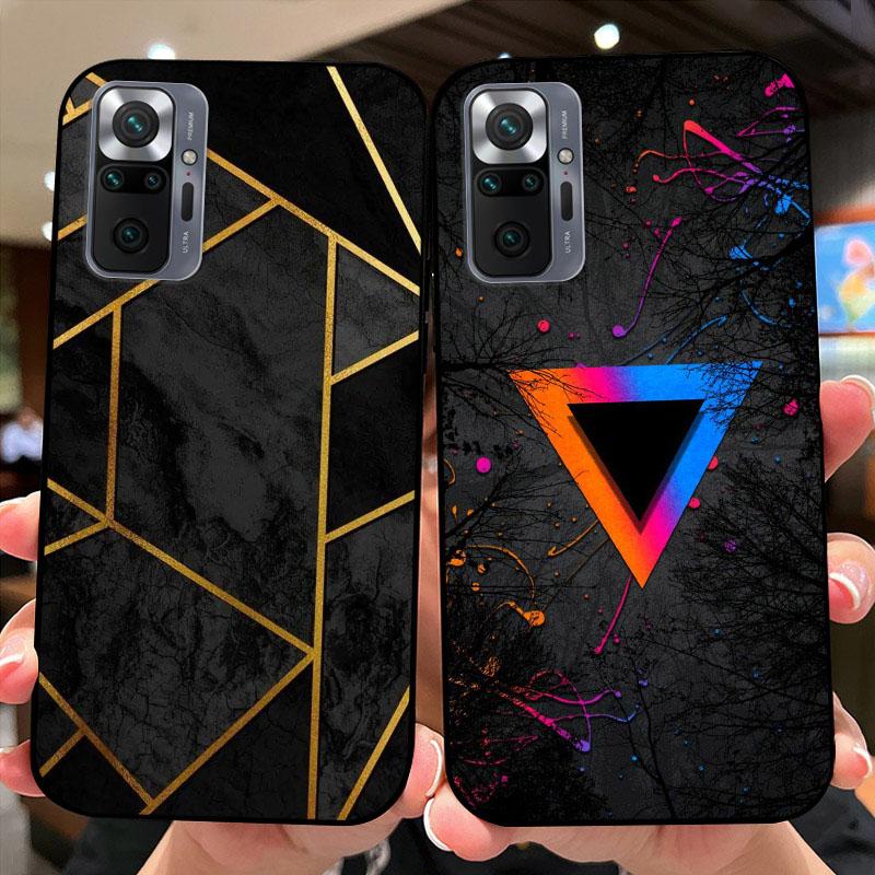 For Redmi Note 10 Pro Case M2101K6G Silicone Soft TPU Phone Shell For Xiaomi Redmi Note10 Pro Max M2101K6I Bumper Cover Fundas