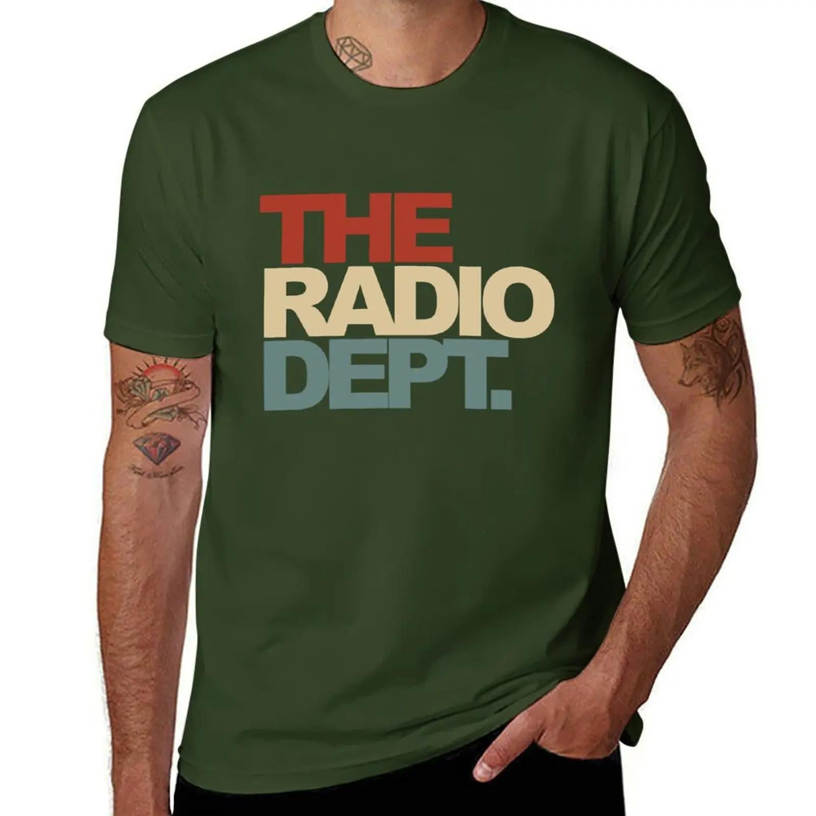 XIXI Fashion The Radio Dept T-shirt grote maten kleding dierenprint voor jongens hippie kleding grafische t-shirts heren t-shirt grafisch 3XL