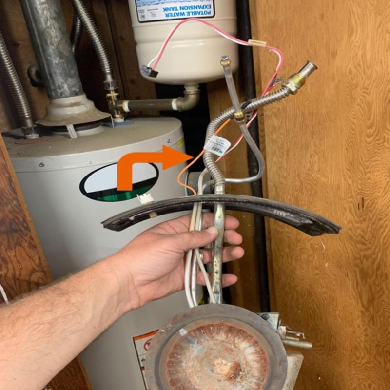 Gas-Thermosäulen-Baugruppe Ersatzteile 100112330 9007876 für Gas-Warmwasserbereiter Kessel Warmwasserbereiter Baugruppe