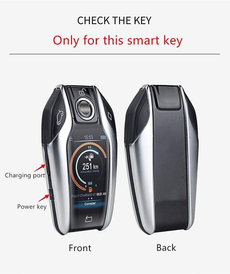 Transparent Soft TPU Remote Car Key Cover Case For Bmw X5 G05 g30 X3 G01 G31 X4 G02 G32 I8 X7 M5X F20 Keyless Car Accessories