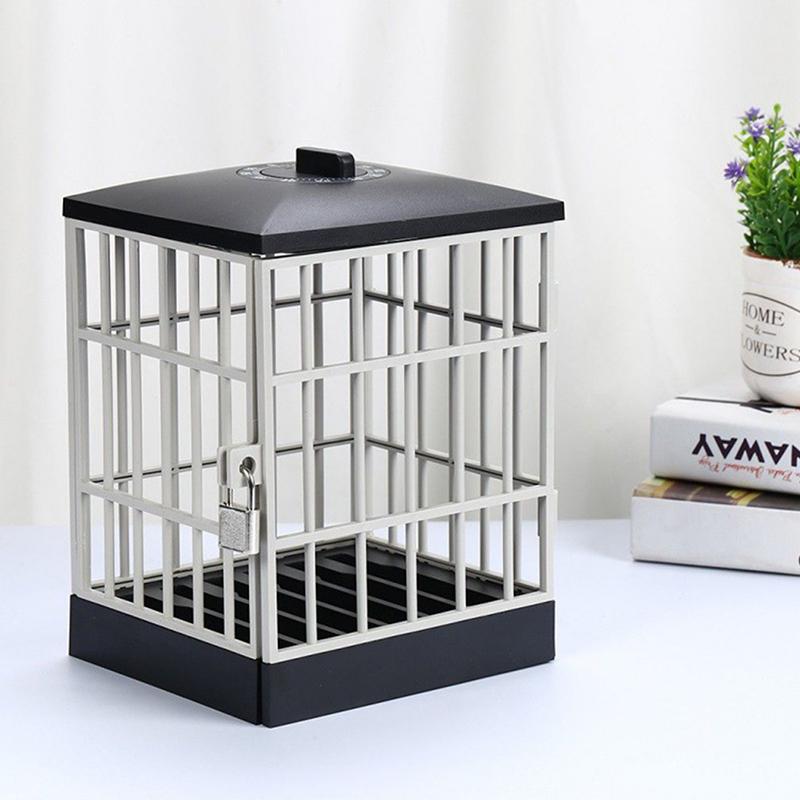 Cell Phone Jail With Timer Creative Cell Prison Lock For Party Home Table Office Cell Phone Cage Prison Cell Phone Storage Box