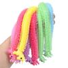 3/6Pcs Worm Noodle Stretch String Tpr Rope Counter Stress Toys String Fidgeting  Vent Toys Squishy For Kids Christmas Gifts