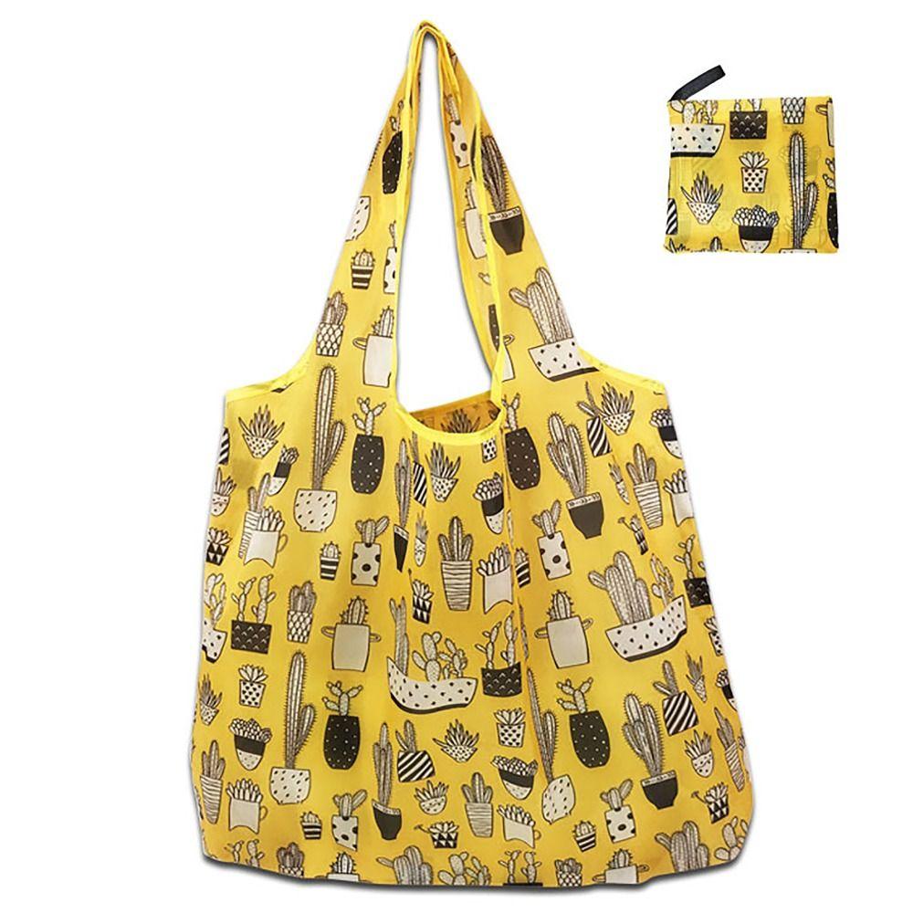 Eco-Friendly Shopping Bag Heavy Duty Tote Pouch Foldable Recycle Bag Groceries