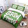 Grow with the Flow Design Bedding Duvet Cover Set Duvet Cover Pillowcases  (1*Duvet Cover 2*Pillowcases, Without Duvet Insert)