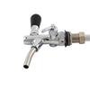 Adjustable Beer Tap Faucet With Chrome Plating, Beer Home Brewing Tap With Ball Lock Liquid Connector