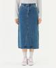 Mark Gonzales Womens Mg Heart Carpenter Skirt - D/Blue
