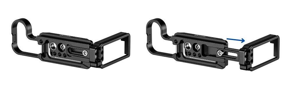 Leofoto Plate Compatible with Hasselblad X2D 100C X2D II 100C Compatible Machined Aluminum Expandable and Stable LPH-X2DII L-Shaped / Arca-Swiss