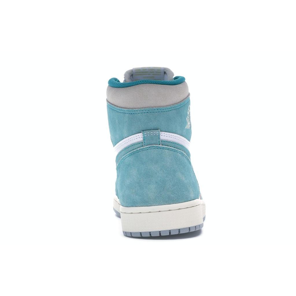 Air Jordan 1 Retro High OG Turbo Green Men Sneakers White-Light-Smoke-Grey-Sail 555088-311