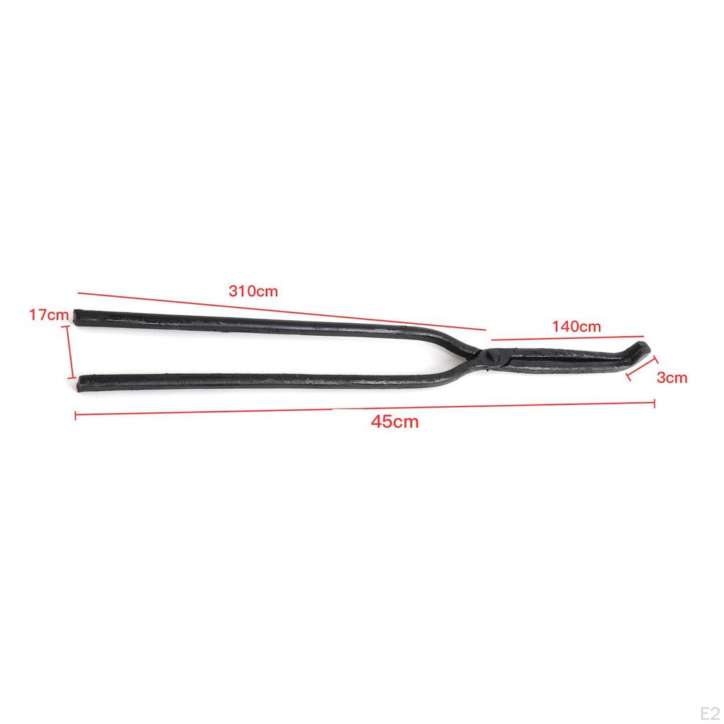 Tool for Crucibles, Long Handle, Ergonomic Crucible Clamp, Accessory Jewelry Casting