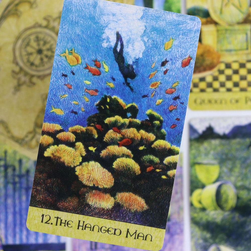 Fantasy Garden Tarot Leisure Entertainment Card Family Gathering Divination Deck Board Playing Game Cards