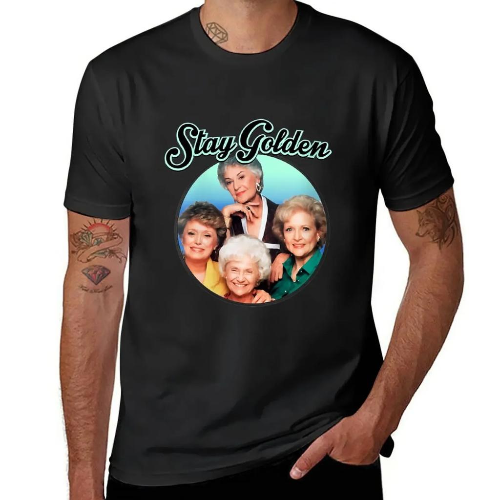Vier reife Frauen TV-Show 80er 90er Fans Geschenke T-Shirt tees süße Oberteile Herren lang T-Shirts