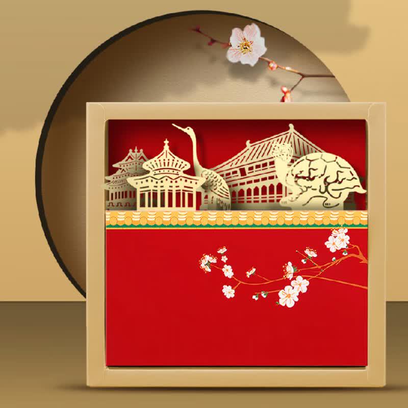 Forbidden City Cultural Metal Bookmark Gift Set