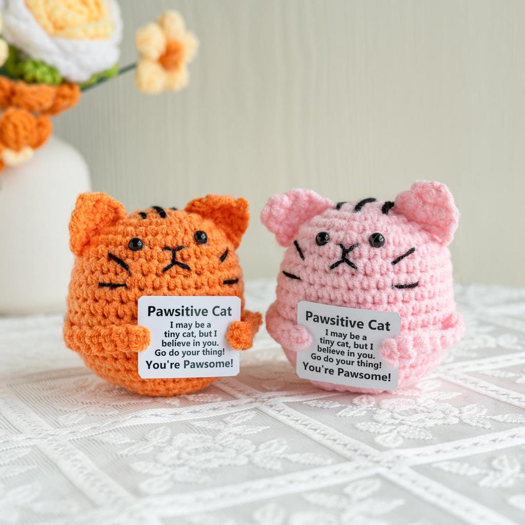 Cute Crochet Frog Toy - Fun Animal Gift
