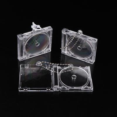 Prázdné album Mini CD pouzdro Klíčenka CD přehrávač Přívěsek na klíče Periferní pamětní album Držák na klíče pro kutilský přívěšek na batoh