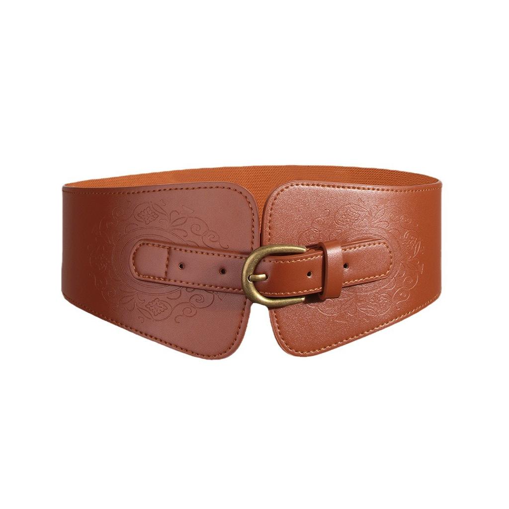 New Elastic Embossed Fashion Show Outdoor Women's Belt