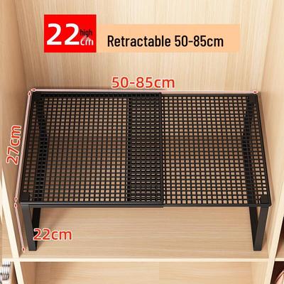 Adjustable Wardrobe Hanging Storage Organizer