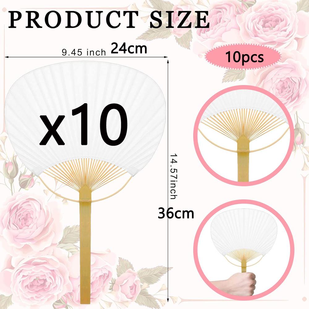 

Веера-лопасти для украшения вечеринки Портативный японский веер-лопасть из бумаги рогоза для рождественской вечеринки на Хэллоуин Сувенир