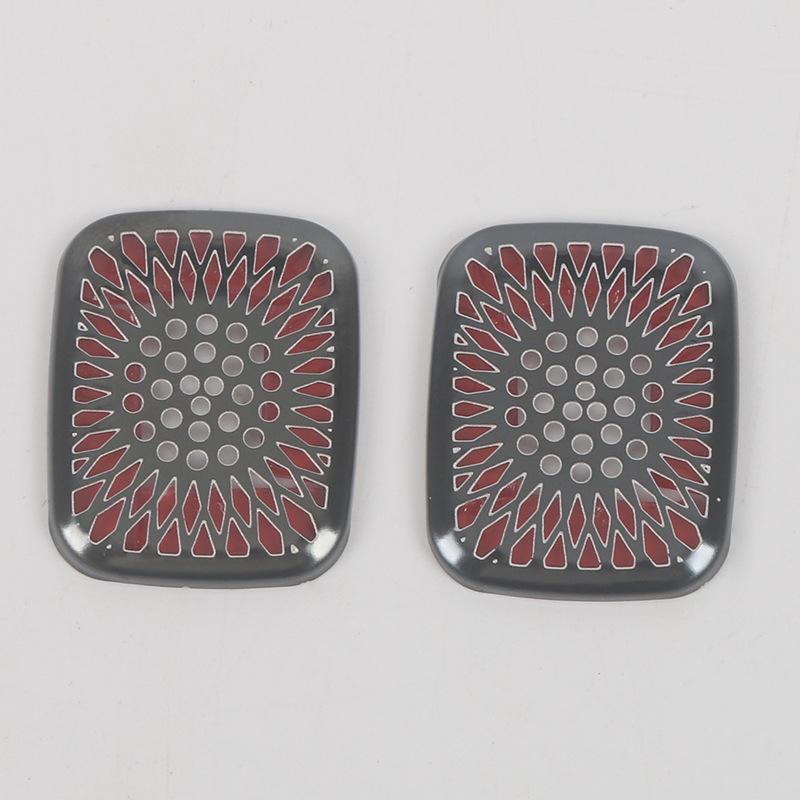 Changan S7 Dark Blue Roof Microphone Speaker Cover - Type A Stainless Steel Sound Box Mod Accessory