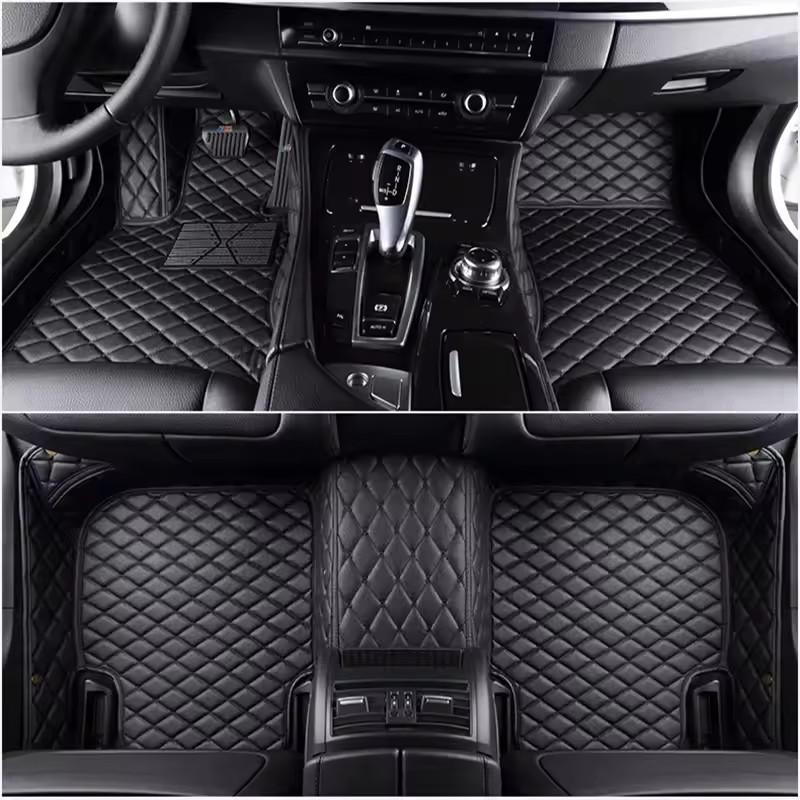 Car Floor Mats For BMW X3 F25 2011 2012 2013 2014 2015 2016 2017 Flash Mat Leather Custom Foot Pads Automobile Carpet Cover