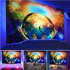 UV Fluorescent Tapestry Print Wall Hanging Art Home Decor