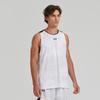 Under Armour Solid Color Loose Training Fitness Running Basketball Vest Unisex Tops White 24500105-100