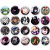 Black Butler Cartoon Brooch Pins for Backpacks Briefcase Cute Anime Figure Ciel Grell Violet Badge Clothes Hat Accessories Gifts