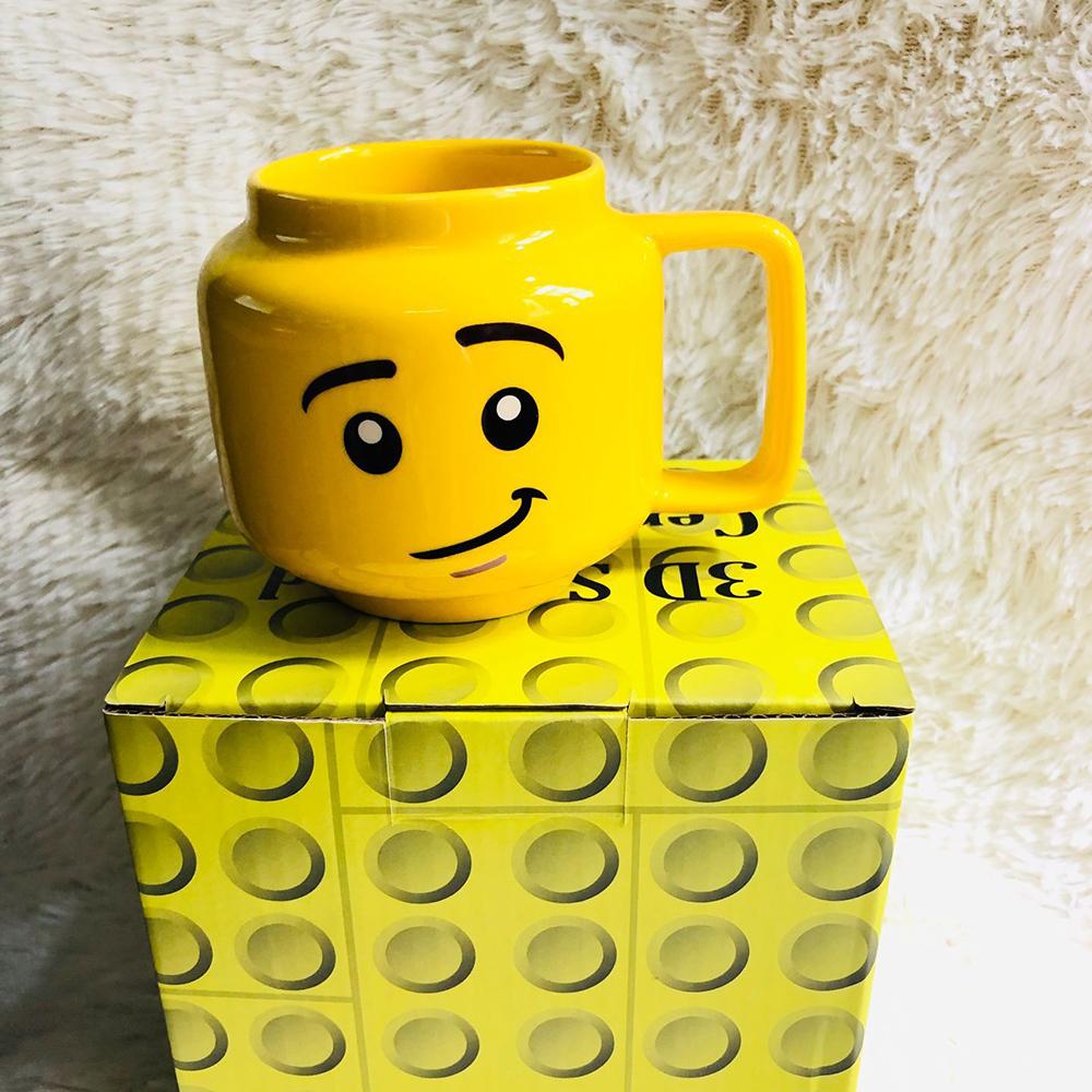 8.5Oz Small Ceramic Smiley Mug – Funny & Unique Style, Ideal Christmas & New Year Gift for Friends