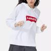 Levis Letter Logo Printed Hoodie Women hoodies White 35946-0100