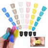 10pcs Guitar Finger Cots Bass Ukulele String Instrument Finger Guard for Daily Practice Pressing Strings Stage Performance XJM