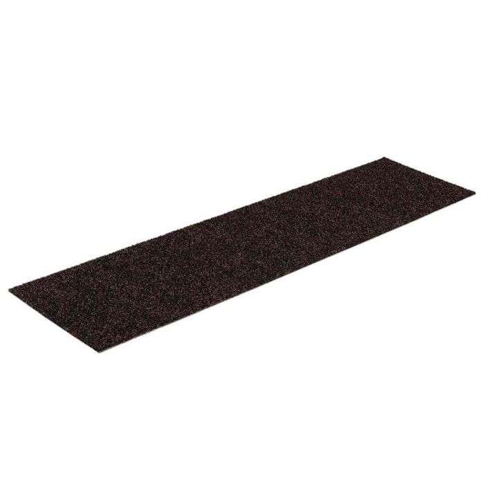 VidaXL Tapis d'escalier autocollants 30 pièces 76 x 20 cm Marron foncé Rectangulaire 3365728