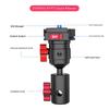 Base Adattatore in Lega di Alluminio a Rilascio Rapido Filettatura 1/4"/3 per Supporti Illuminazione Fotografica Treppiedi