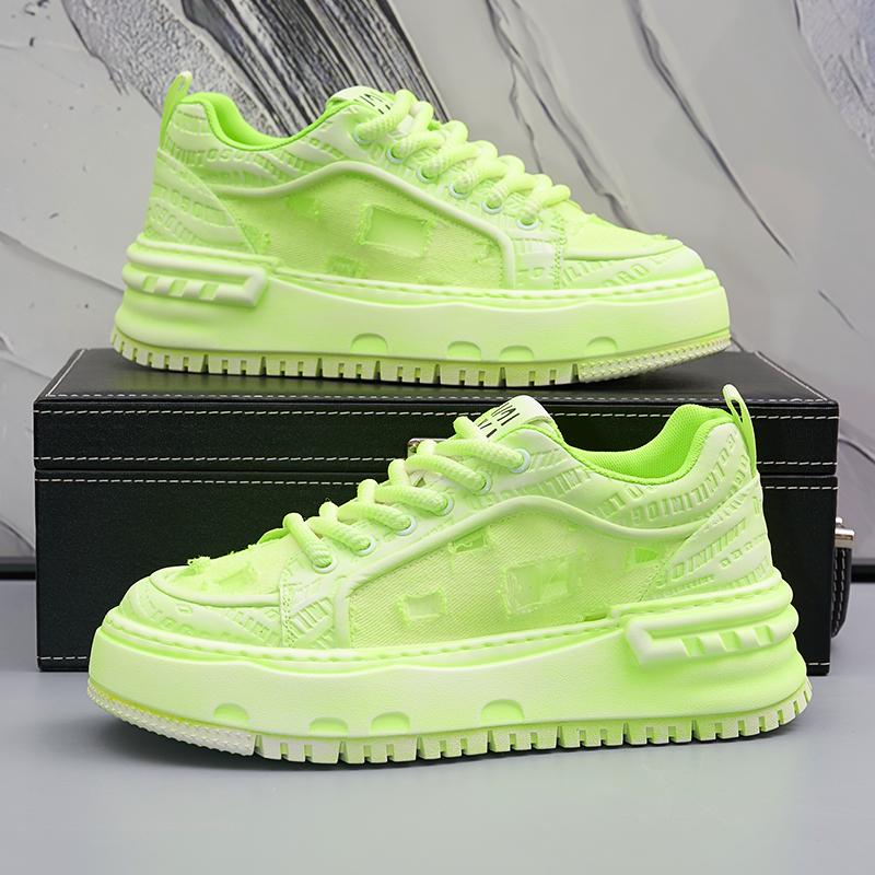 Designer Pink Men Skateboard Shoes Low Cut Canvas Shoes For Men Fashion Platform Man Skateboarding Sneakers Zapatillas De Skate