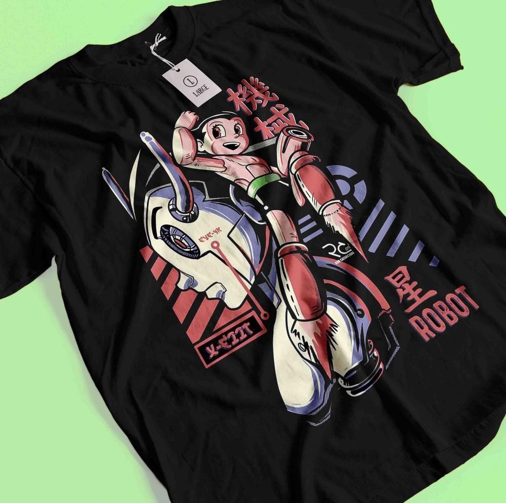 

Винтажная специальная футболка с аниме-любовью, японская футболка, футболка с аниме, футболка в подарок манга 4XL